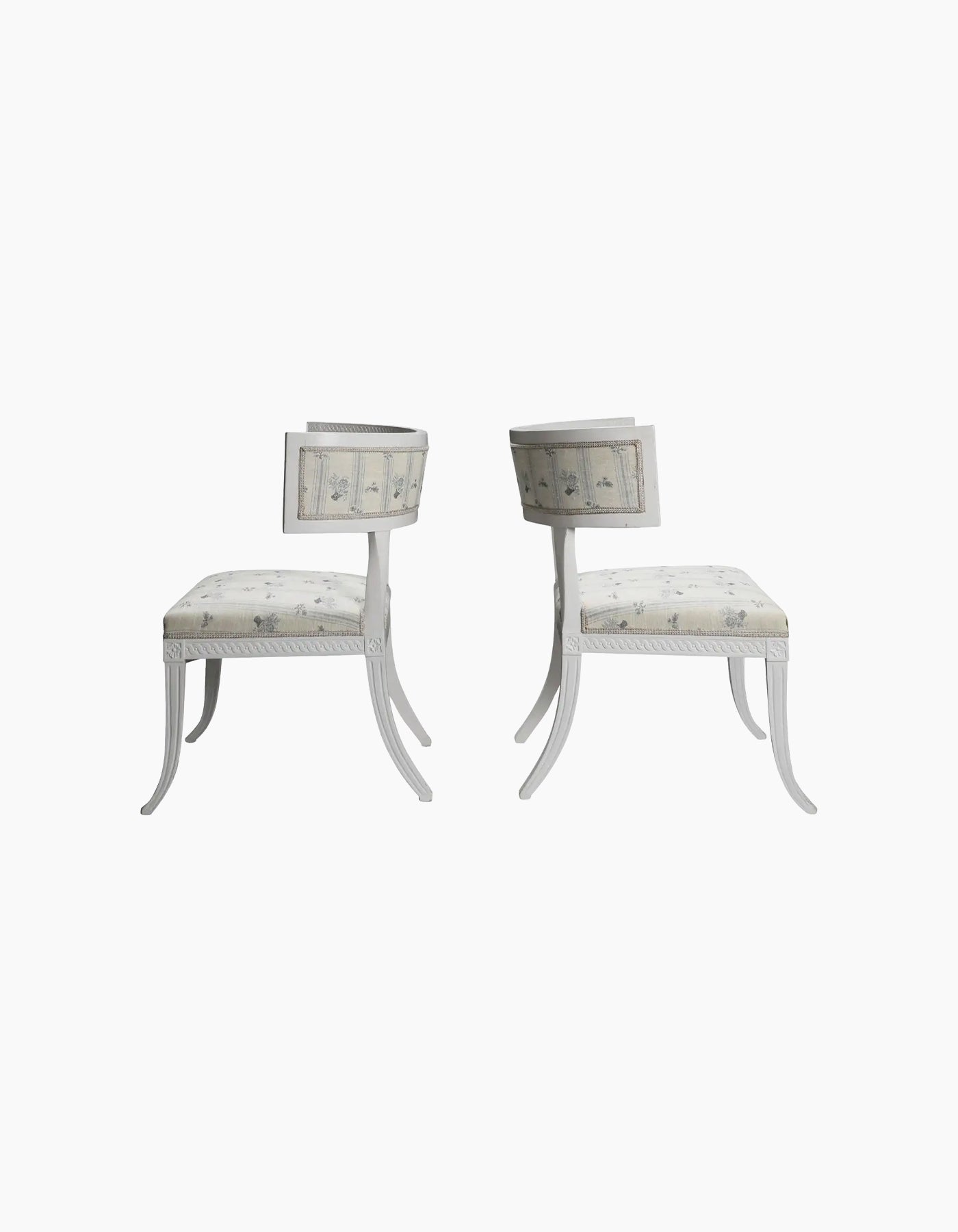 Set of Swedish Gustavian Klismos Chairs, 1790s