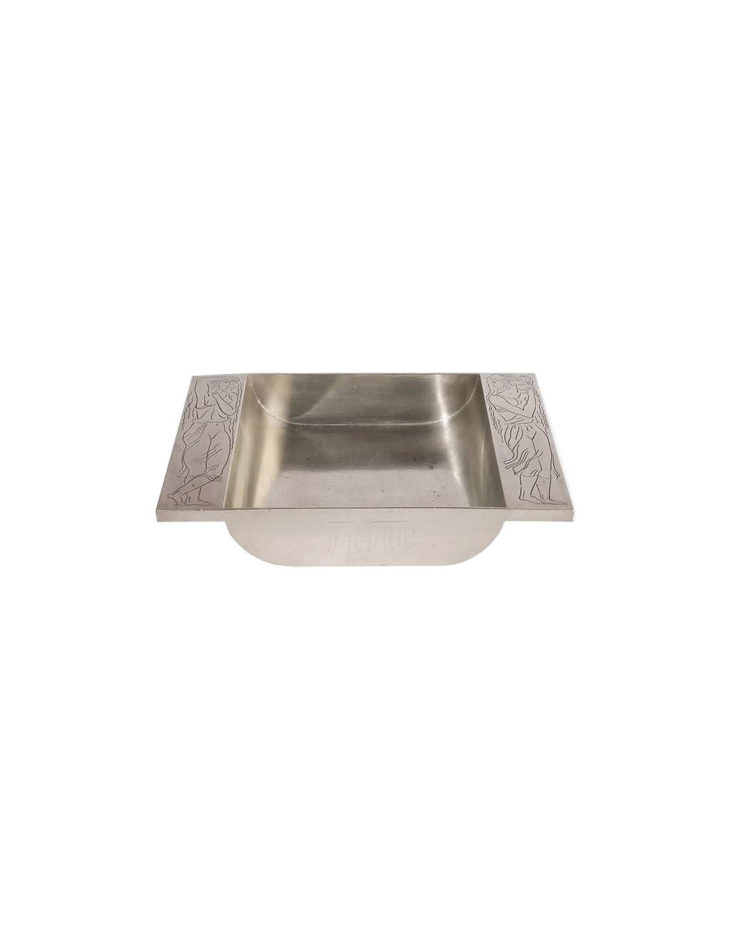 Pewter Athena Tray by Oscar Antonsson for Ystad Metall, 1937