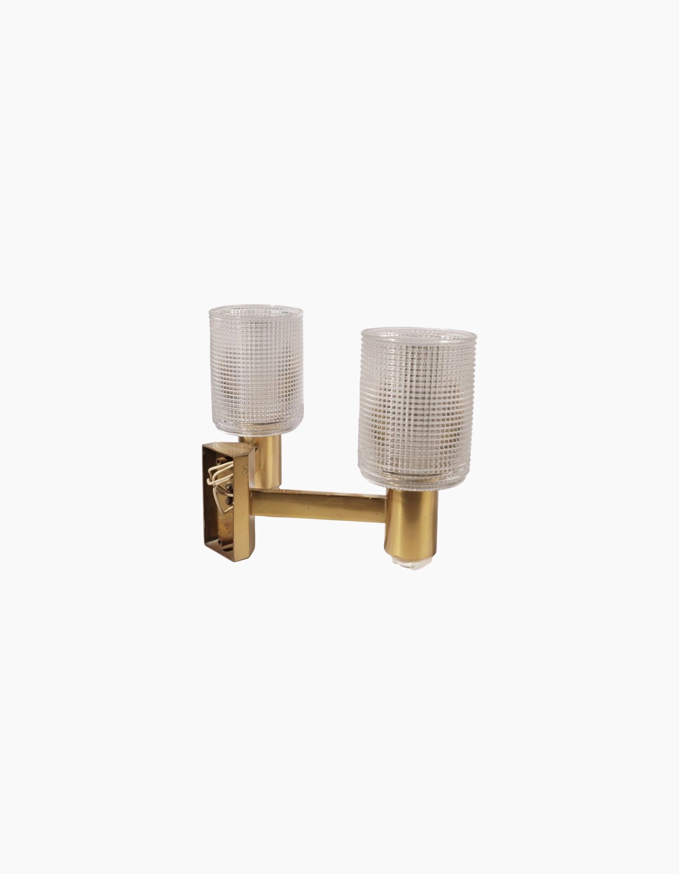 Mid-Century Modern Sconces by Carl Fagerlund for Orrefors, Set of 2