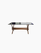 Mid-Century Modern Teak and Glass Coffee Table by Fredrik Schriever-Abeln for Örebro Glass